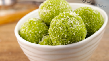 Coconut Matcha Fat Bombs