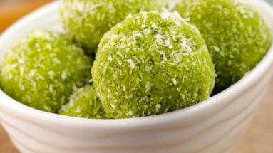 Coconut Matcha Fat Bombs