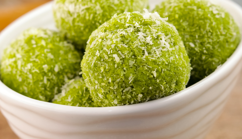 Coconut Matcha Fat Bombs