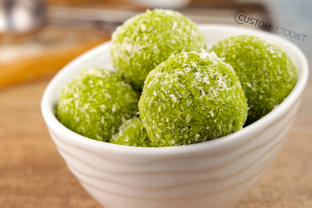 Coconut Matcha Fat Bombs