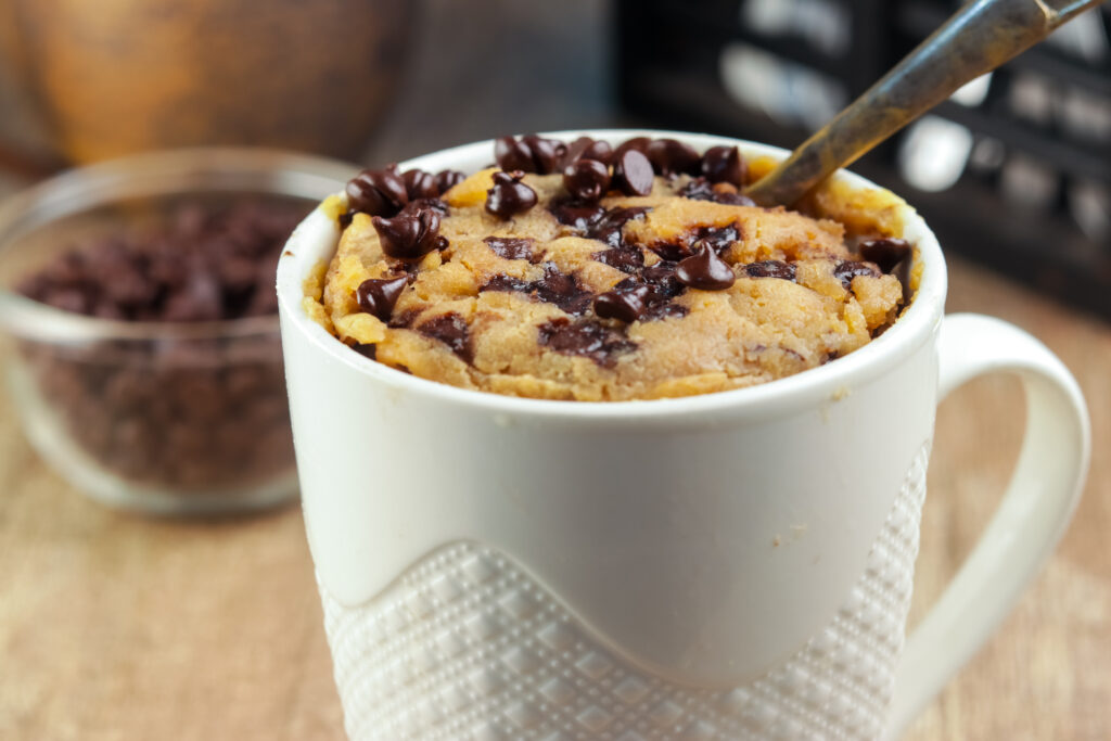 Keto Choco-Peanut butter Mug Cake