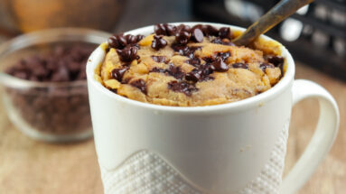 Keto Choco-Peanut butter Mug Cake