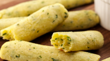 Keto Garlic & Herb Bread Sticks