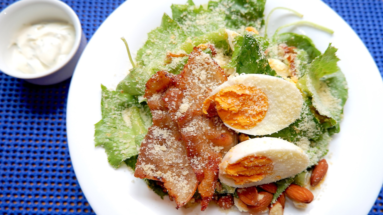 Bacon Salad with Ranch dressing