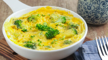 Keto Broccoli and Cheddar Frittata