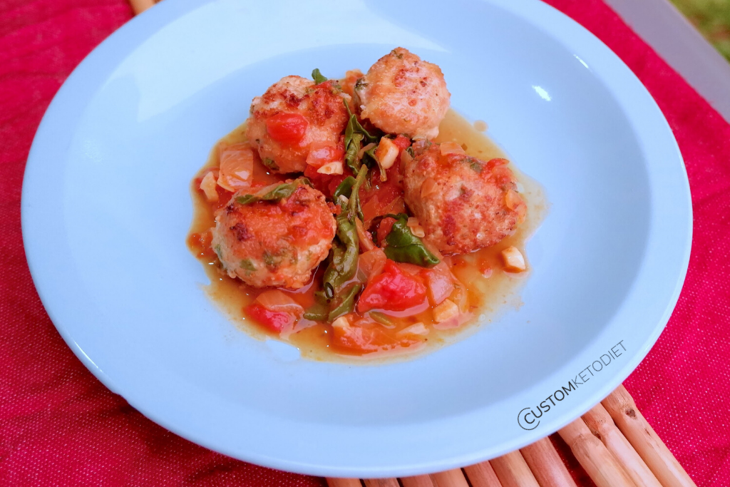 Keto Italian Pork Meatballs