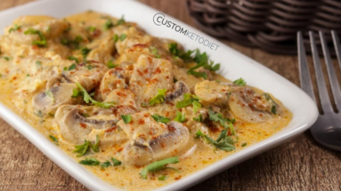 Keto Mushroom Stroganoff