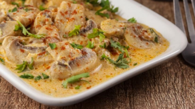 Keto Mushroom Stroganoff