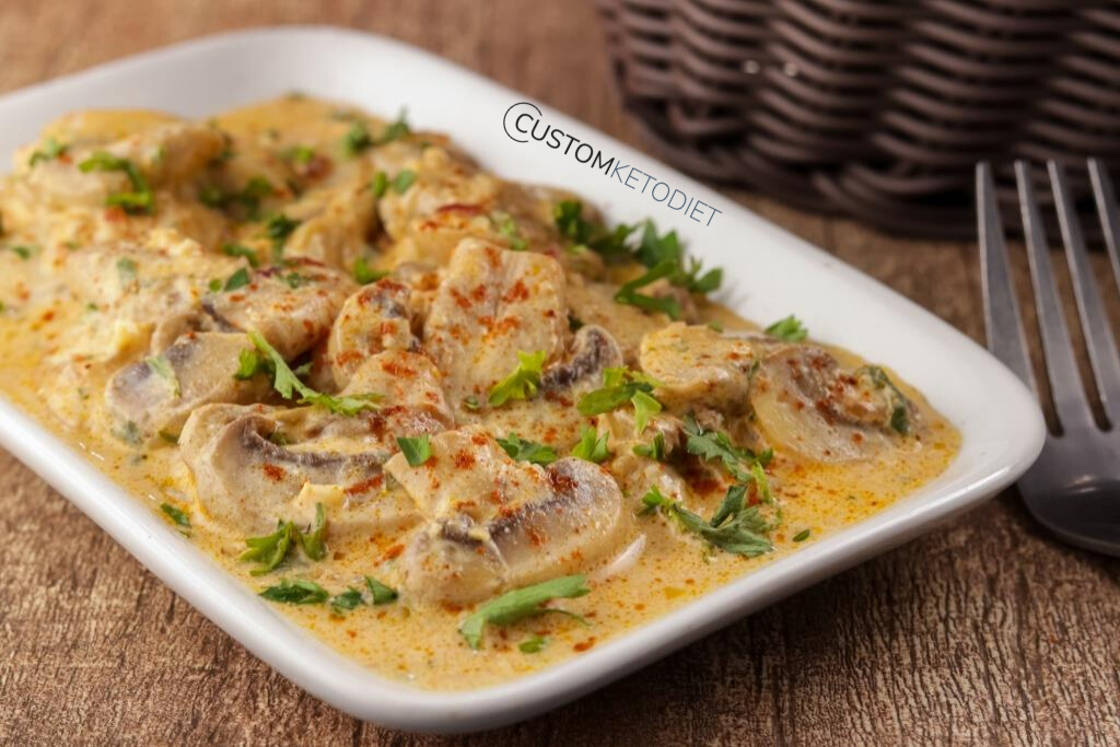 Keto Mushroom Stroganoff