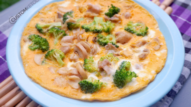 Keto Bacon and Broccoli Frittata