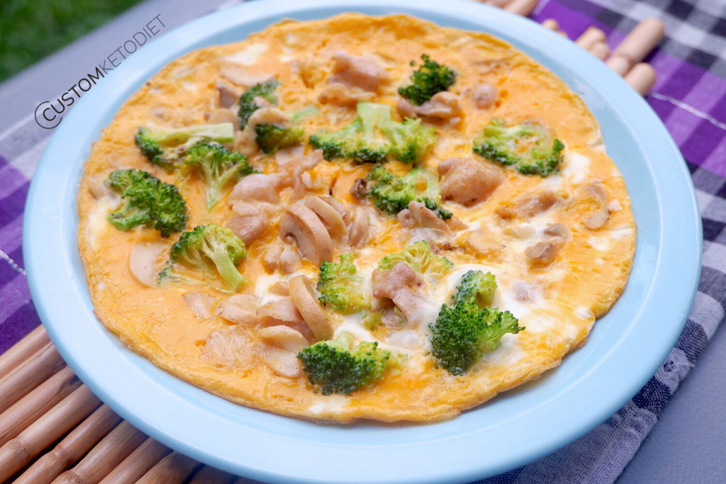 Keto Bacon and Broccoli Frittata