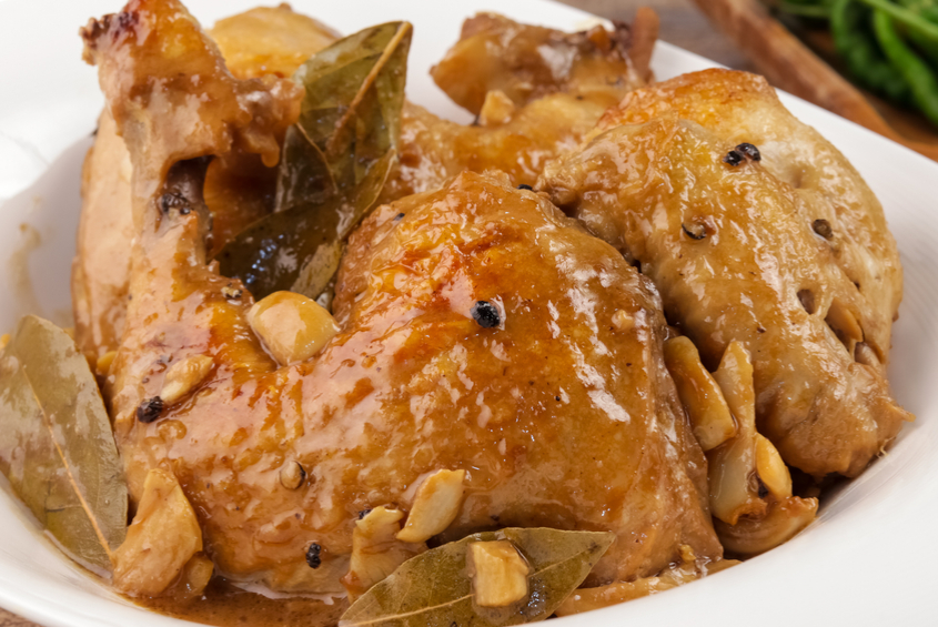 Keto Creamy Chicken Adobo