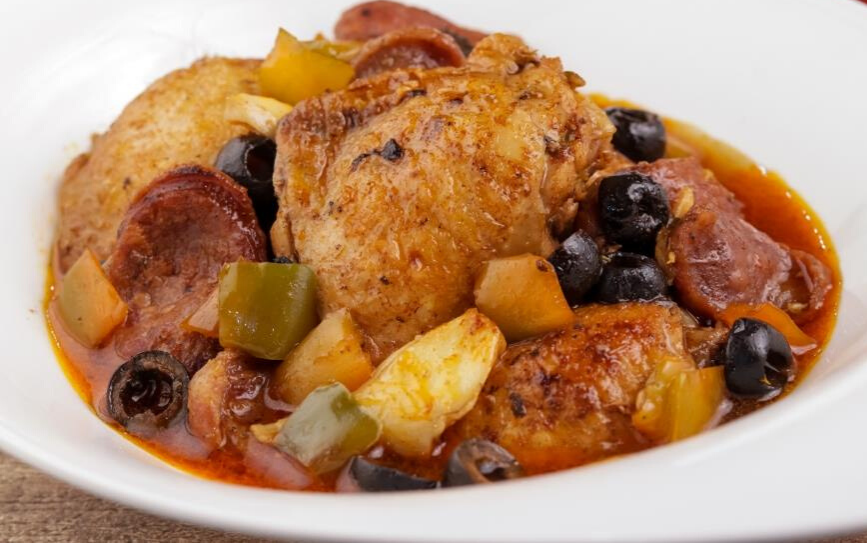 Keto Chicken Chorizo Stew