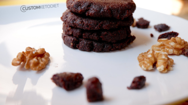 Keto No-Bake Choco Walnut Cookie