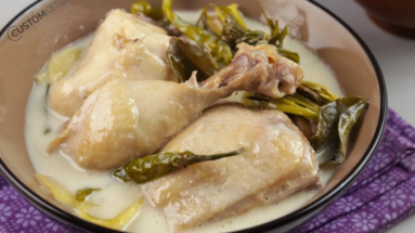 Keto Coconut Milk Braised Chicken