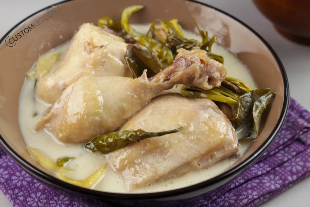 Keto Coconut Milk Braised Chicken