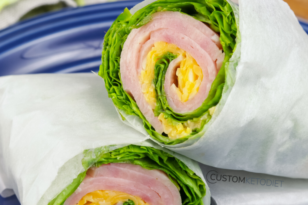 Keto Ham & Cheese Wraps