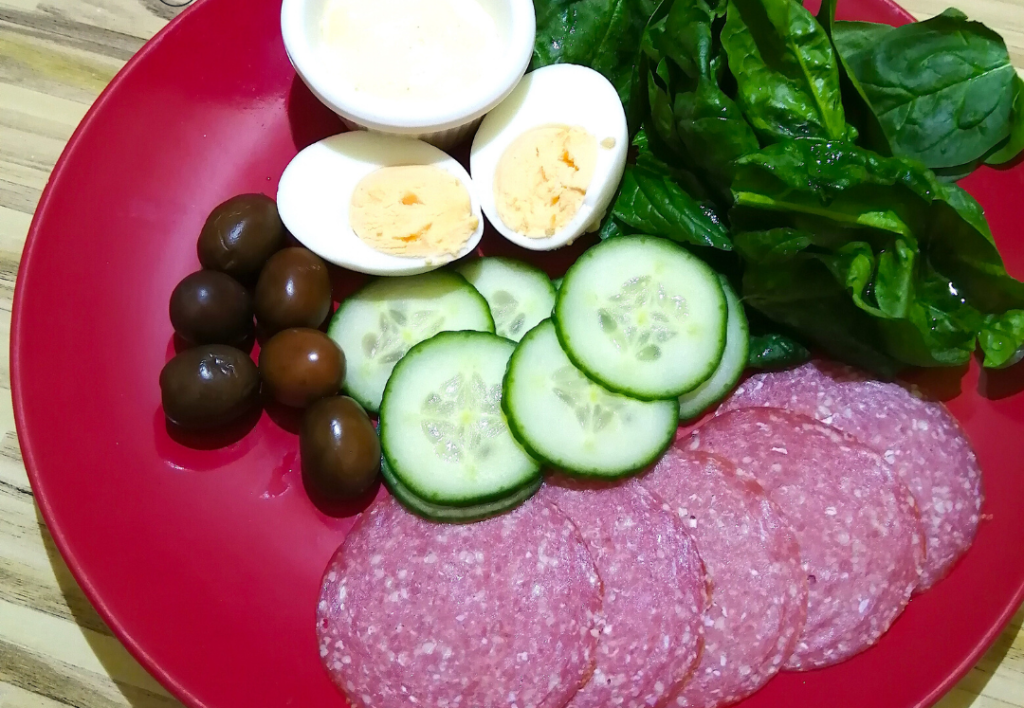 Keto Salami Platter